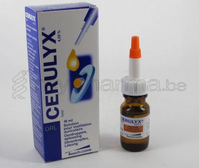 CERULYX 10 ML OORDRUPPELS (geneesmiddel)