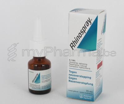 RHINOSPRAY 15 ML NEUSSPRAY (geneesmiddel)