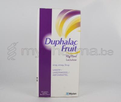 DUPHALAC FRUIT 15 ML 20 ZAKJES (geneesmiddel)