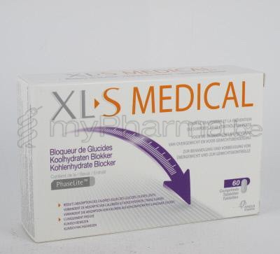 XLS MEDICAL KOOLHYDRATEN BLOKKER 60 TABL (medisch hulpmiddel)