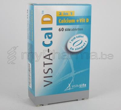 VISTA CAL D  60 SLIKTABL (voedingssupplement)