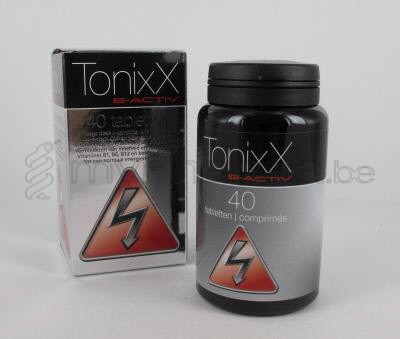 TONIXX B-ACTIV 40 TABL          (voedingssupplement)