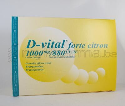 D-VITAL FORTE CITROEN 1000/880 90 ZAKJES (geneesmiddel)