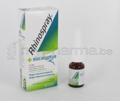 RHINOSPRAY + EUCALYPTUS 10 ML NEUSSPRAY (geneesmiddel)