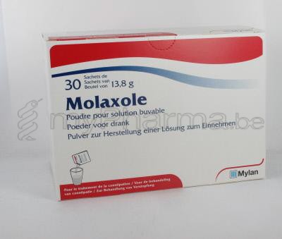 MOLAXOLE 13,8 G 30 ZAKJES MET CITROENSMAAK                       (geneesmiddel)