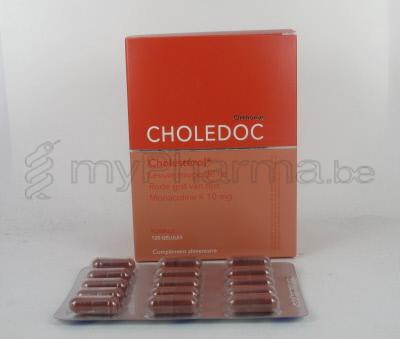 CHOLEDOC 120 caps orthonat (voedingssupplement)