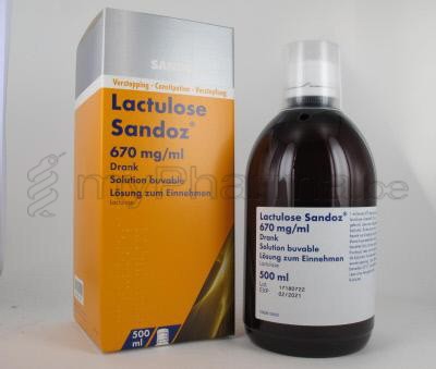 LACTULOSE SANDOZ 500 ML SIROOP            (geneesmiddel)