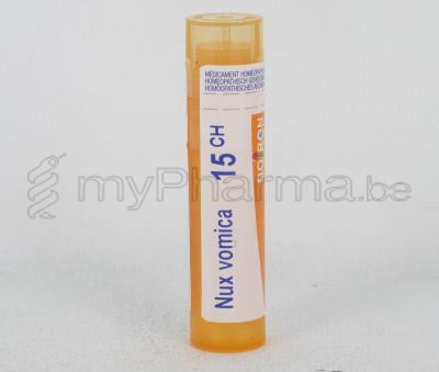 NUX VOMICA                       15CH GR 4G BOIRON (homeopatisch geneesmiddel)